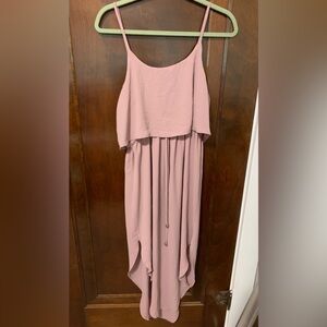 Chic Blush Maxi Dress